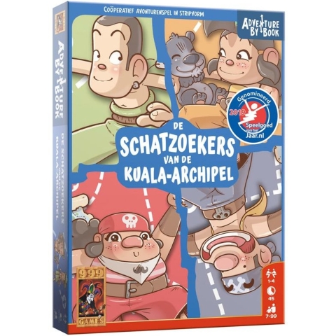 Adventure By Book: De Schatzoekers van de Kuala-archipel - Bordspel