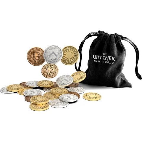 The Witcher: Old World Metal Coins - Accessoires