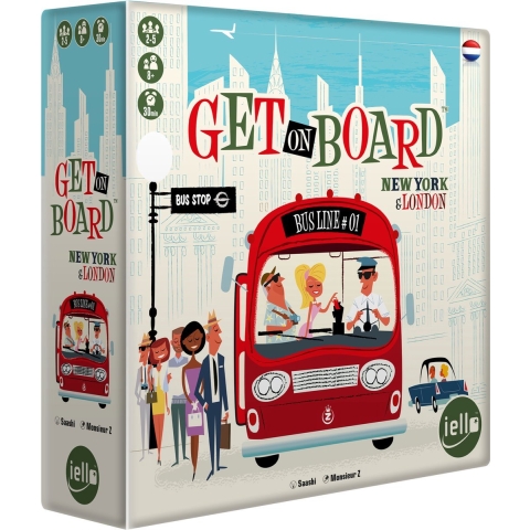 Get On Board New York & London - Bordspel