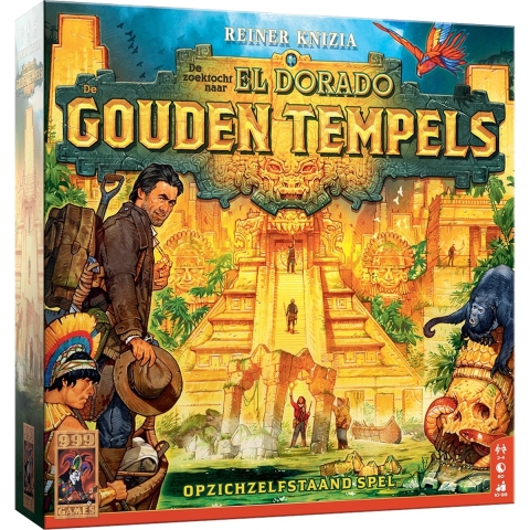 De Zoektocht naar El Dorado De Gouden Tempels - Bordspel