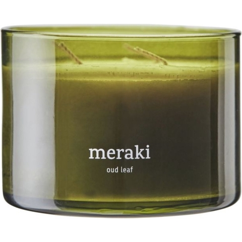 Meraki Scented Candle Oud Leaf 340 g