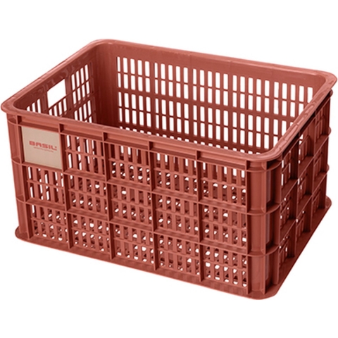Fietskrat Crate L 40L Terra Red MIK/RT