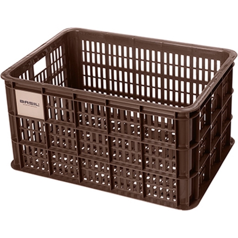 Fietskrat Crate L 40L Choco Brown MIK/RT