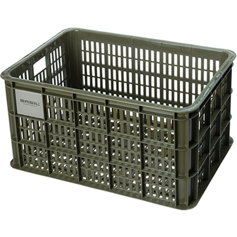Fietskrat Crate L 40L Moss Green MIK/RT