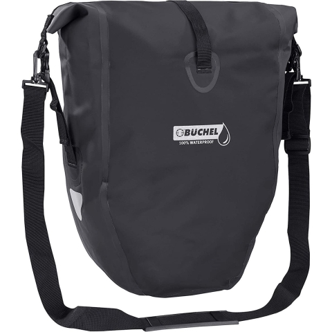 Enkele fietstas 25L Zwart