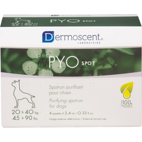 Dermoscent PYOspot hond 20 - 40 kg 4 pipetten