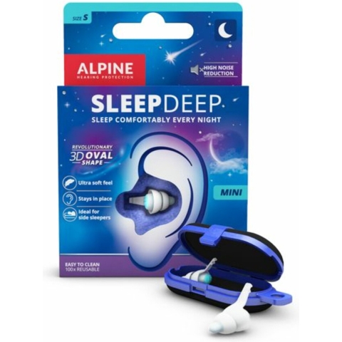 2x Alpine Oordopjes Sleepdeep Mini 1 set