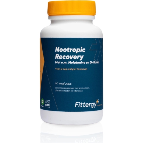 Gratis Verzending: Fittergy Supplements Nootropic Recovery Vitamine B1&B6 60 capsules