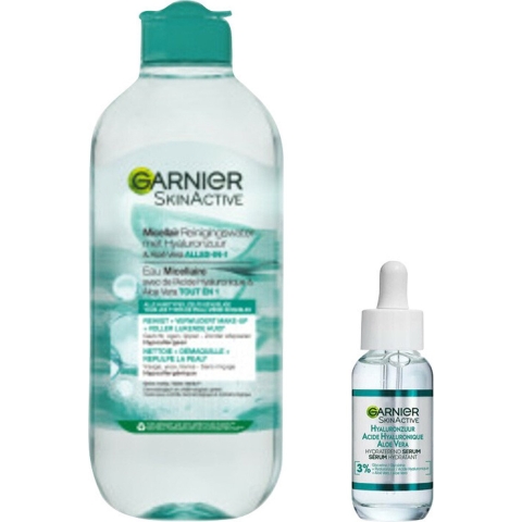 Garnier SkinActive Aloë Vera Serum&Micellair Water Pakket