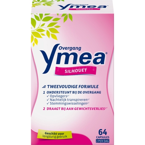 1+1 gratisGratis Verzending: Ymea Overgang Silhouet 64 capsules
