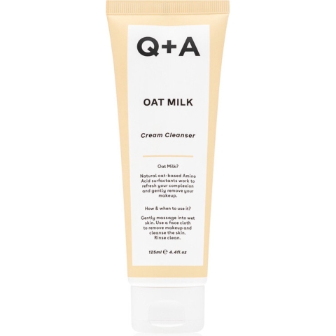 3x Q+A Oat Milk Cream Cleanser 125 ml