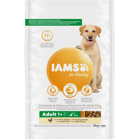 Iams Dog Adult Large Kip 5 kg