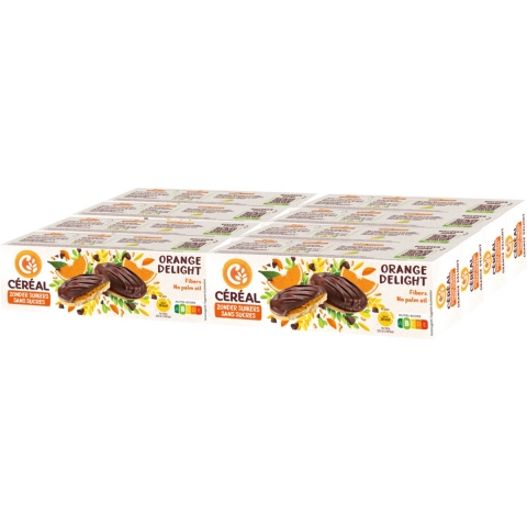 8x Céréal Zachte Koekjes Sinaasappel Delight 140 gr