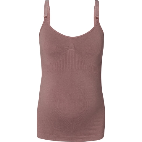 Voedingstop Noppies NOCJUN23 Evi Seamless Sensil® Deep Taupe