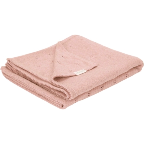 Deken Wieg Little Dutch Pure Blossom Gebreid