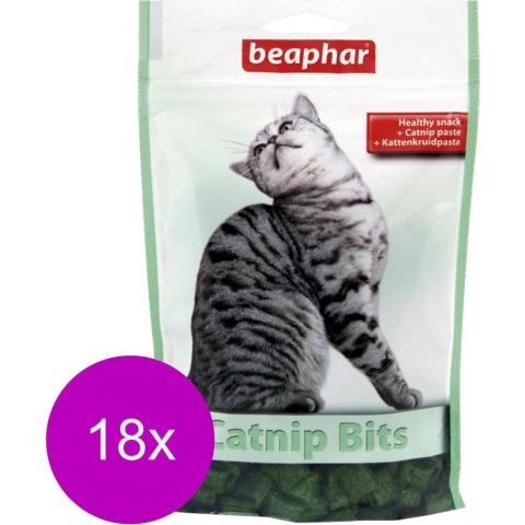 18x Beaphar Catnip Bits 35 gr