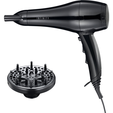 Melissa Haardroger 2000W Zwart