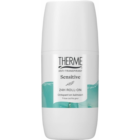 6x Therme Anti-Transpirant Sensitive Roller 60 ml
