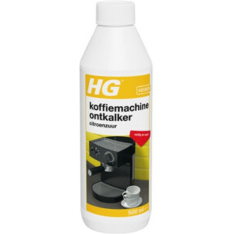 6x HG Koffiemachine Ontkalker Citroenzuur 500 ml