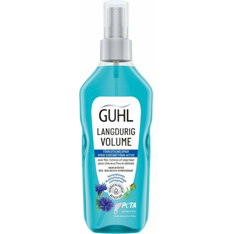4x Guhl Fӧhn-Active Styling Spray Langdurig Volume 125 ml