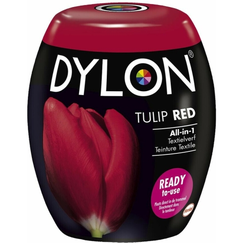 3x Dylon Textielverf Red Tulip 350 gr