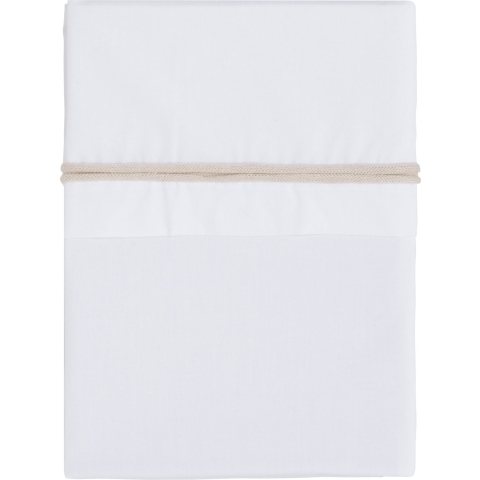 Laken Ledikant Baby's Only Wit/Warm Linen