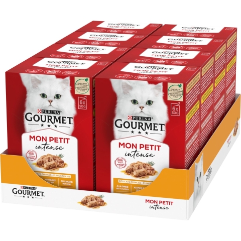 8x Gourmet Mon Petit Gevogelte 6 x 50 gr