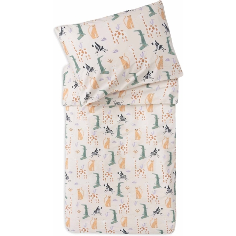 Overtrek Ledikant Jollein 100x135/140 Jungle Jambo