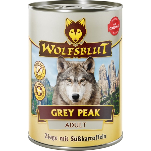 6x Wolfsblut Grey Peak Adult 395 gr