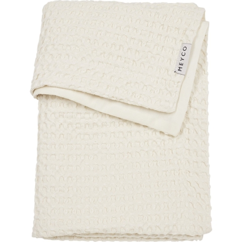 Deken Wieg Meyco Wafel Cotton Nature