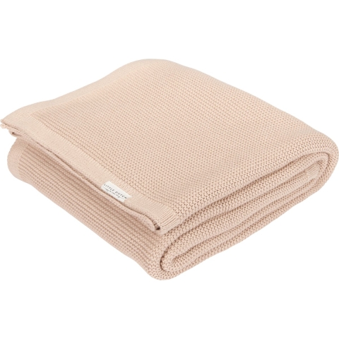 Deken Wieg Little Dutch Gebreid Beige