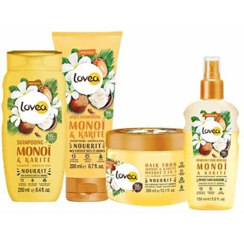 Lovea Routinekit Monoï&Shea Haarverzorging Pakket