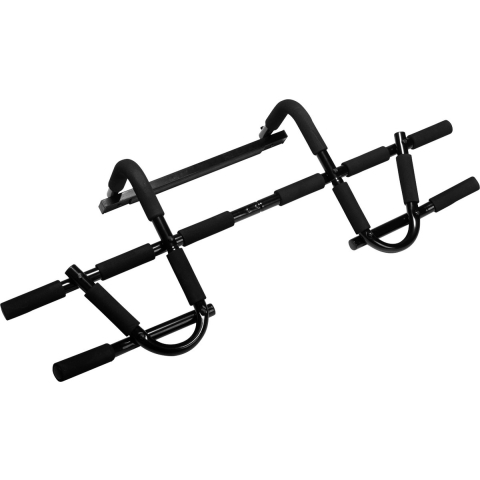 VirtuFit Multifunctionele Optrekstang - Pull Up Bar Deluxe - Zwart