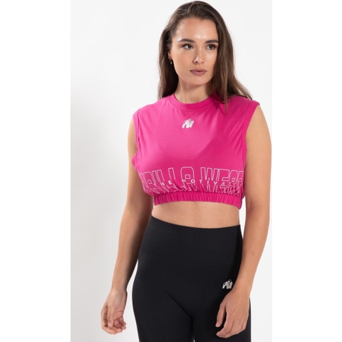 Gorilla Wear Albion Oversized Crop Top - Roze - XL