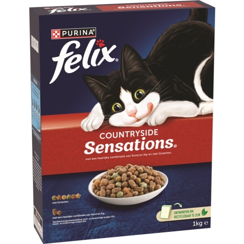 5x Felix Kattenvoer Countryside Sensations 1 kg