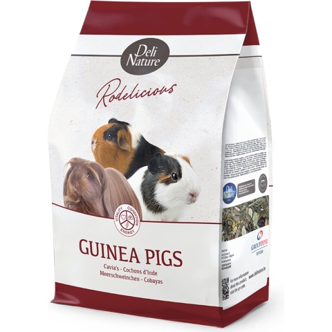 4x Deli Nature Rodelicious Cavia's 2,5 kg