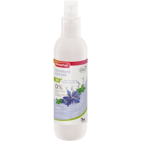 3x Beaphar Bio Anti-klit Spray 200 ml