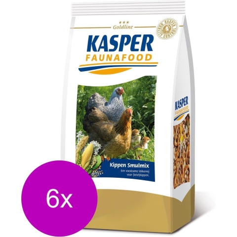 6x Kasper Faunafood Vitamix Snackmix 600 gr