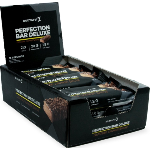 Body&Fit Perfection Bar Deluxe Chocolate Caramel 15 x 55 gr