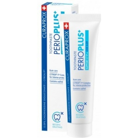 3x Curaprox Mondgel Perio Plus Support 75 ml
