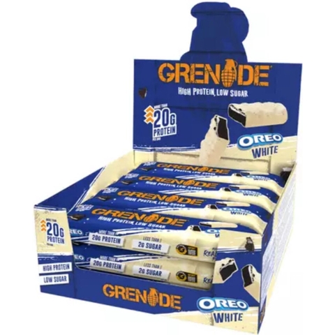 Grenade Protein Bars Oreo White 12 x 60 gr