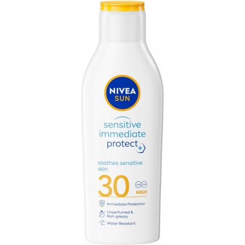 1+1 gratis: Nivea Sun Sensitive Zonnemelk SPF 30 200 ml
