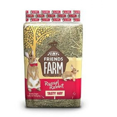 5x Tiny Friends Farm Russel Konijn Tasty Hooi 2 kg