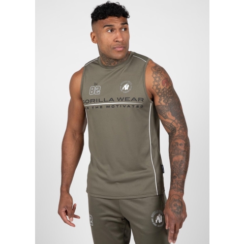 Gorilla Wear Broxton Tank Top - Legergroen - 2XL