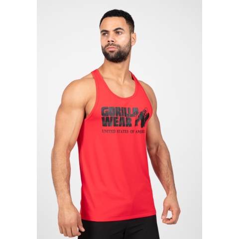 Gorilla Wear Classic Training Tank Top - Rood - 2XL