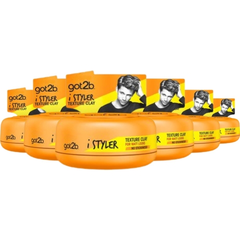 6x Got2b Clay I-Styler 75 ml