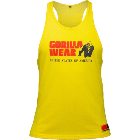 Gorilla Wear Classic Tank Top - Geel - 2XL