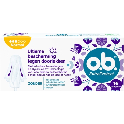 6x OB Extra Protect Normal 16 stuks