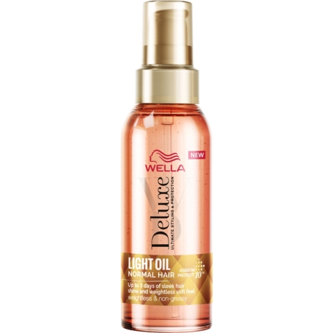 3x Wella Deluxe Oil Light 100 ml