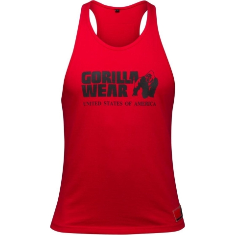 Gorilla Wear Classic Tank Top - Rood - XL